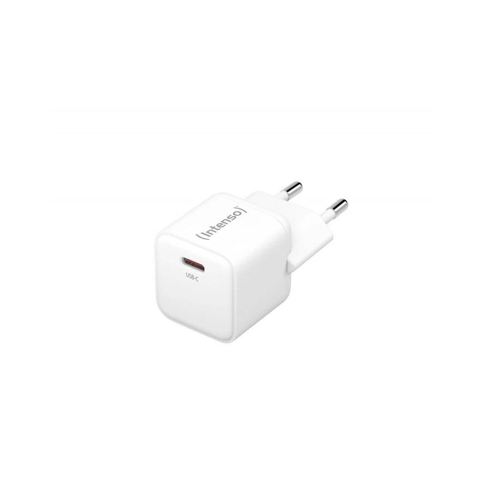 Cargador pared intenso gan w30c usb tipo c blanco