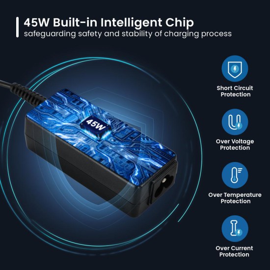 Cargador ewent ew3963 multifuncional 45w