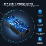 Cargador ewent ew3968 multifuncional 65w