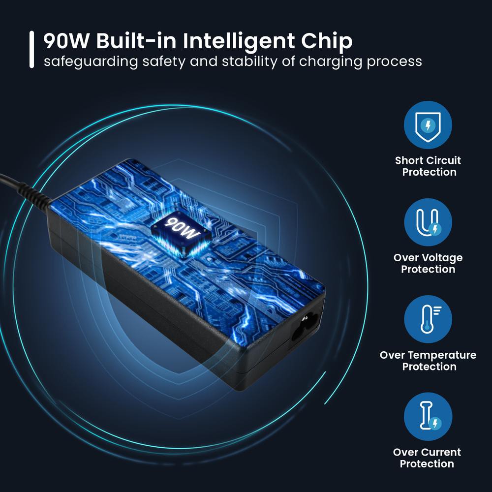 Cargador ewent ew3969 multifuncional 90w