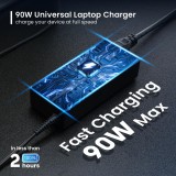 Cargador ewent ew3969 multifuncional 90w