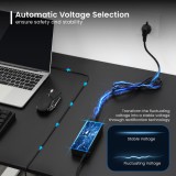 Cargador ewent ew3969 multifuncional 90w