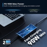 Cargador ewent ew3982 para portatil 90w usb tipo c