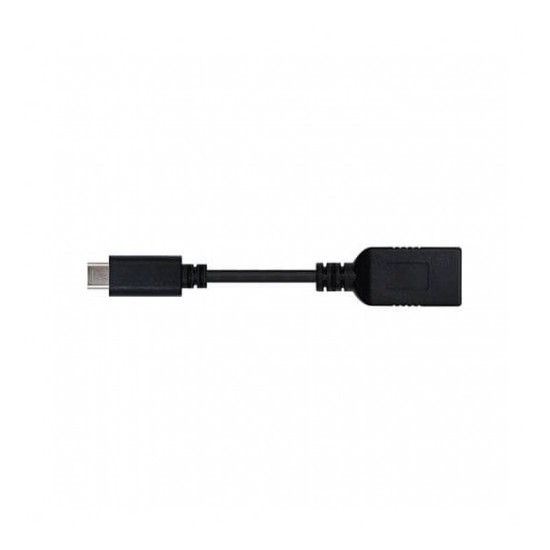 Cable otg usb tipo a 3.1 a usb tipo c 3.1 nanocable 15cm -  hembra - macho -  negro