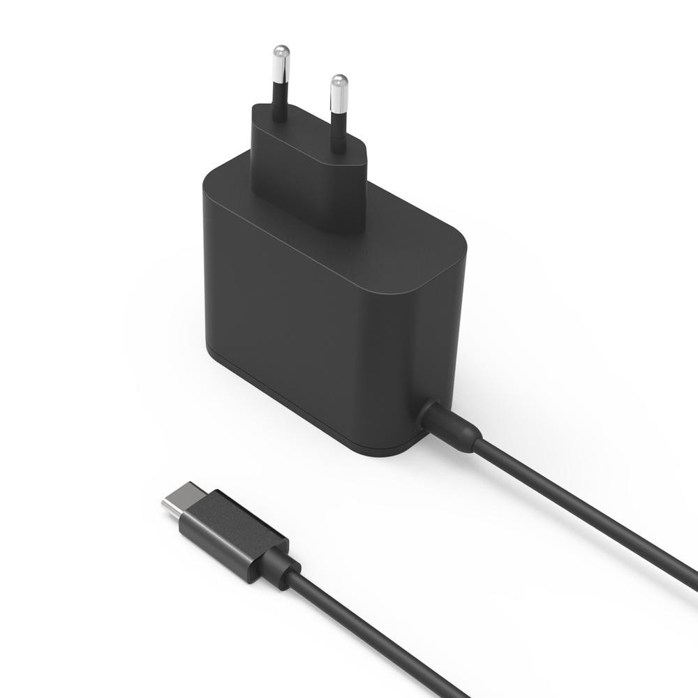 Adaptador cargador rapido de corriente coolbox gan usb - c 65w