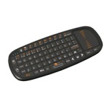 Mini teclado bluetooth con touchpad y puntero láser