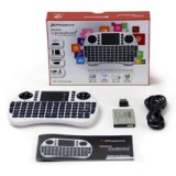 Mini teclado inalambrico wireless 2.4ghz phoenix touchpad multimedia  smart tv - tvbox - android tv - color blanco y negro