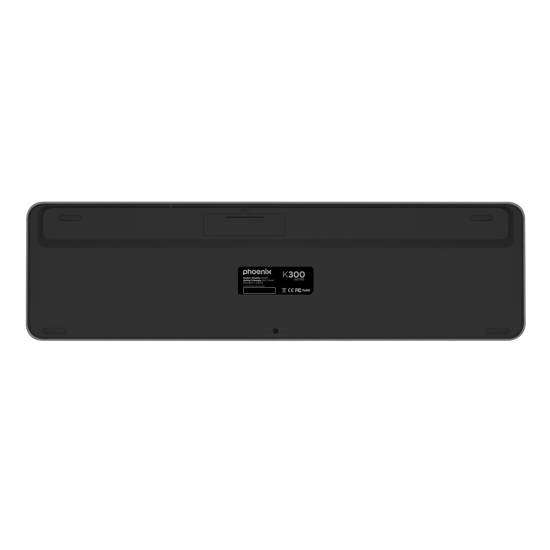 Teclado inalámbrico multidispositivo phoenix k300 blueooth dual y 2.4ghz