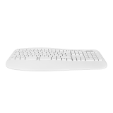 Phoenix k201 teclado ergonómico inalámbrico 2.4ghz blanco