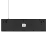 Phoenix k100 teclado multimedia usb negro qwerty oficina