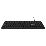 Phoenix k100 teclado multimedia usb negro qwerty oficina