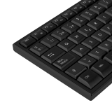 Phoenix k100 teclado multimedia usb negro qwerty oficina