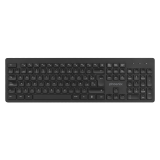 Teclado inalambrico qwerty phoenix k200 negro delgado