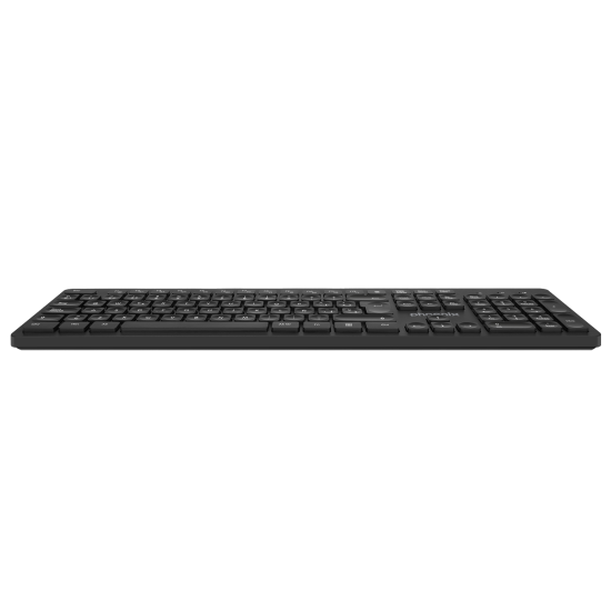 Teclado inalambrico qwerty phoenix k200 negro delgado