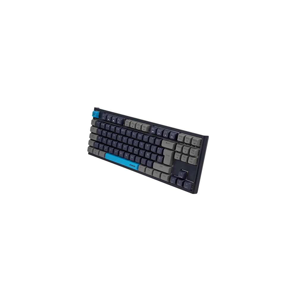 Teclado gaming royal pbt mecanico negro