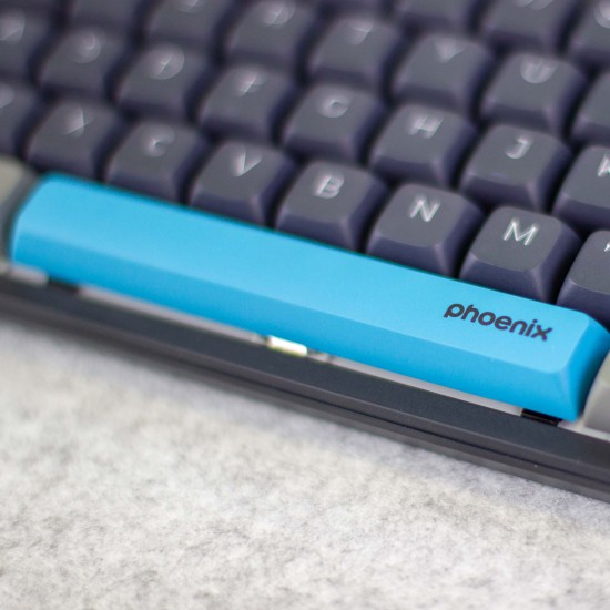 Teclado gaming royal pbt mecanico negro