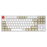 Teclado gaming royal pbt mecanico blanco