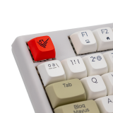 Teclado gaming royal pbt mecanico blanco