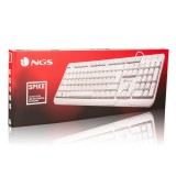 Teclado con cable ngs spike usb