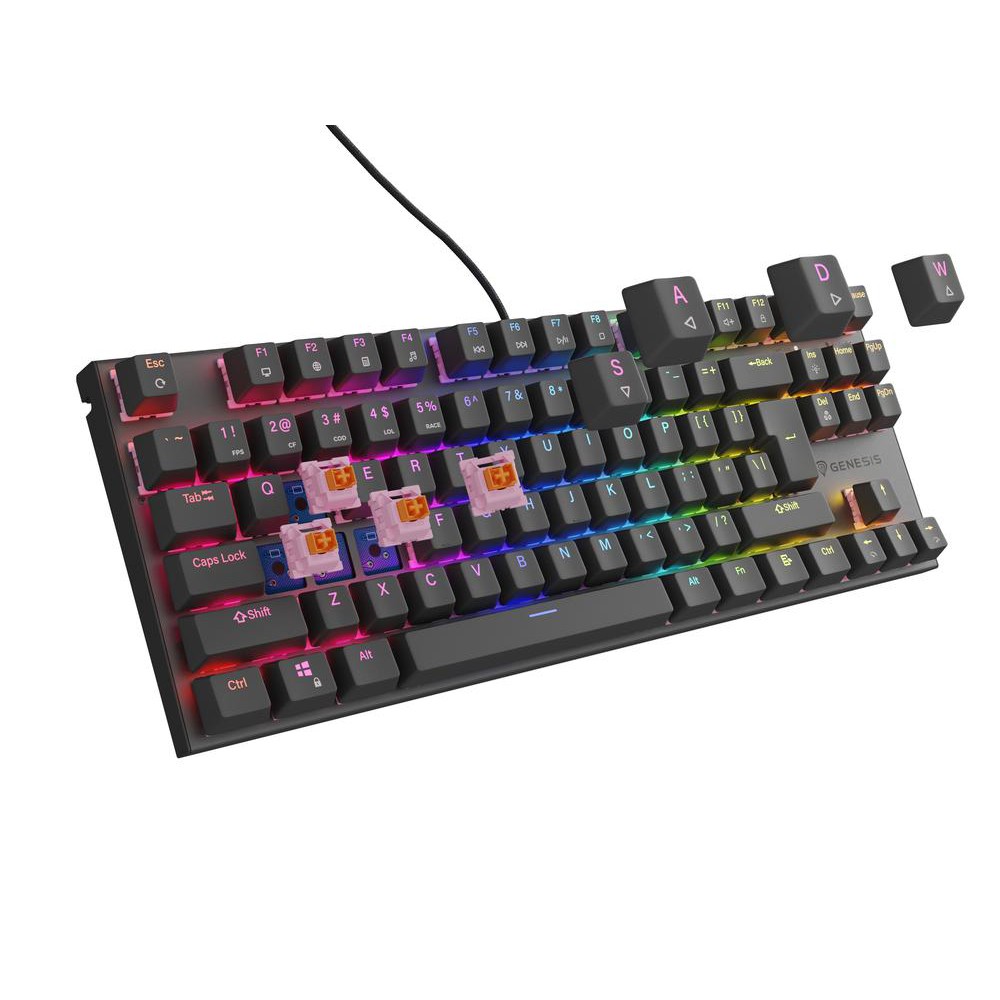 Teclado gaming genesis thor 303 tkl usb