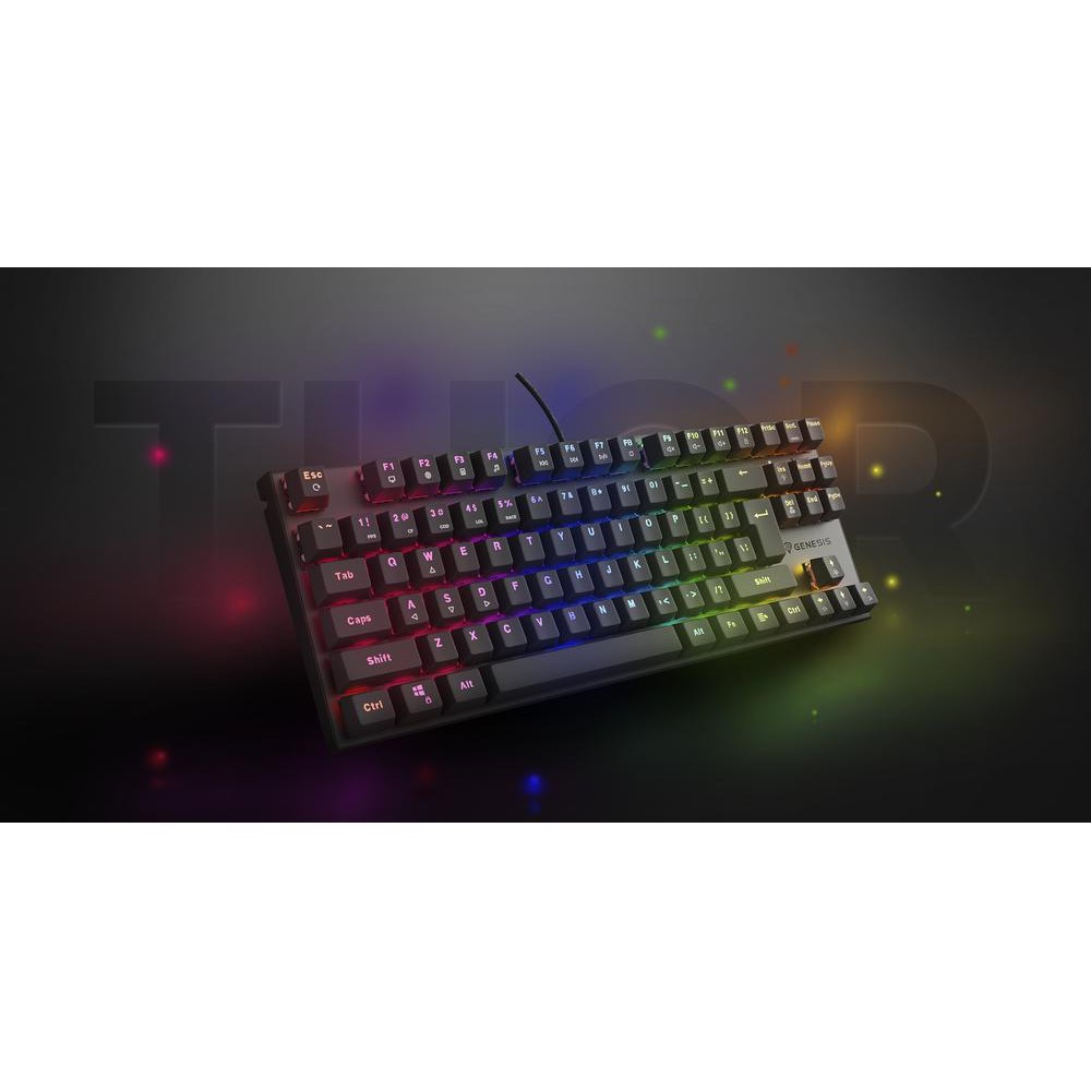 Teclado gaming genesis thor 303 tkl usb
