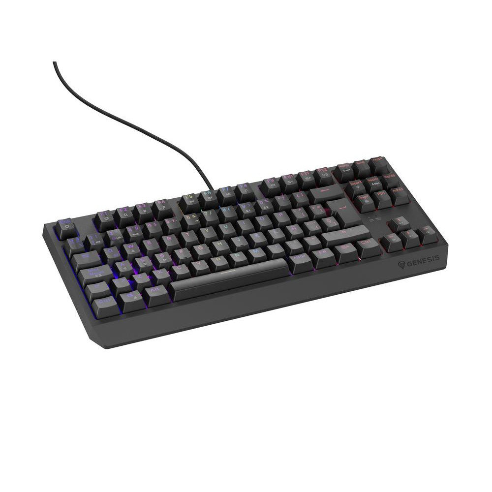Teclado gaming genesis thor230 tkl rgb usb