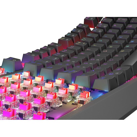 Teclado gaming genesis thor230 tkl rgb usb