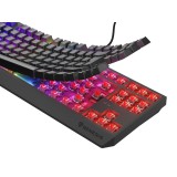 Teclado gaming genesis thor230 tkl rgb usb