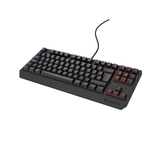 Teclado gaming genesis thor230 tkl rgb usb