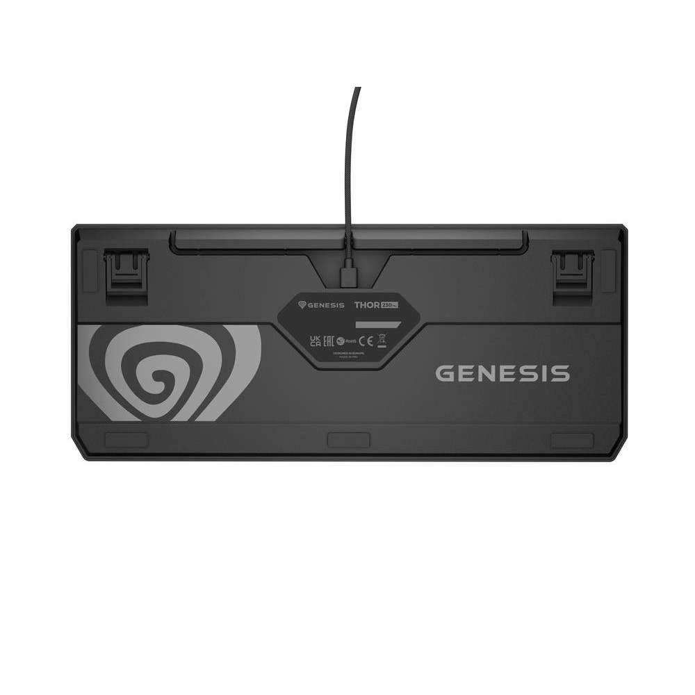Teclado gaming genesis thor230 tkl rgb usb