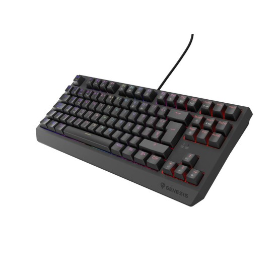 Teclado gaming genesis thor230 tkl rgb usb