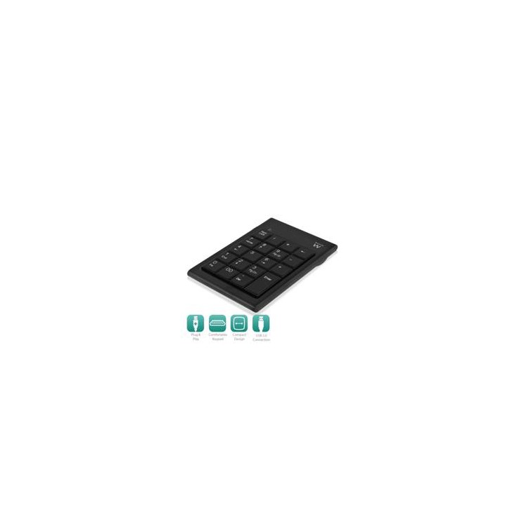 Teclado numerico para pc portatil ewent usb 2.0