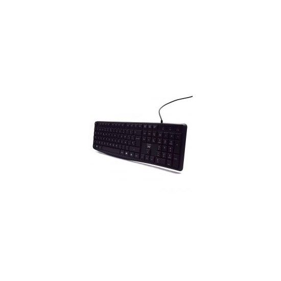 Teclado ewent ew3001 usb con escritura silenciosa