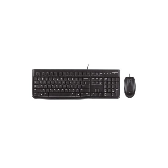 Teclado + mouse logitech mk120 usb 2.0 frances