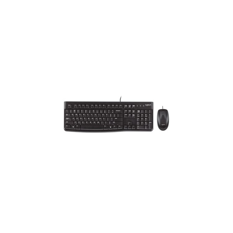 Teclado + mouse logitech mk120 usb 2.0 frances