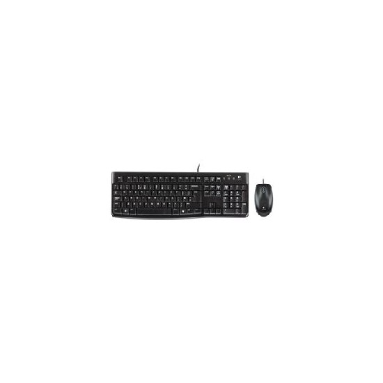 Teclado + mouse logitech mk120 usb 2.0 ingles