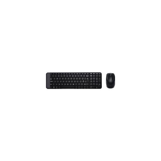 Teclado + mouse logitech mk220 wireless inalambrico ingles (eeuu)