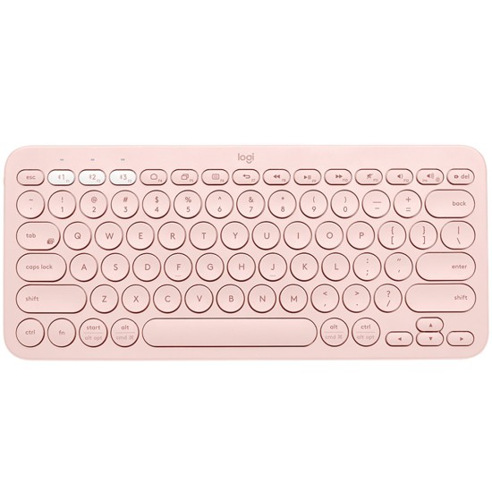Teclado logitech k380 multi - device bluetooth rosa