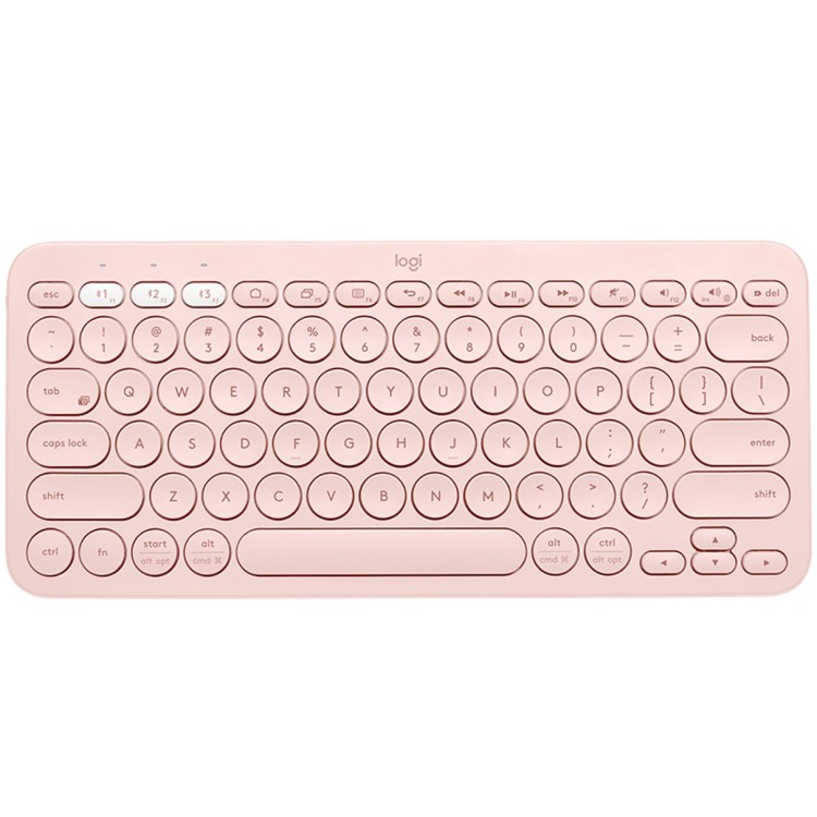 Teclado logitech k380 multi - device bluetooth rosa