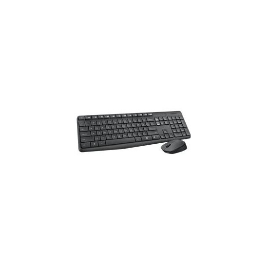 Teclado + mouse logitech mk235 wireless inalambrico frances