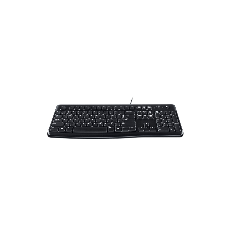 Teclado + mouse raton logitech desktop mk120 usb italiano
