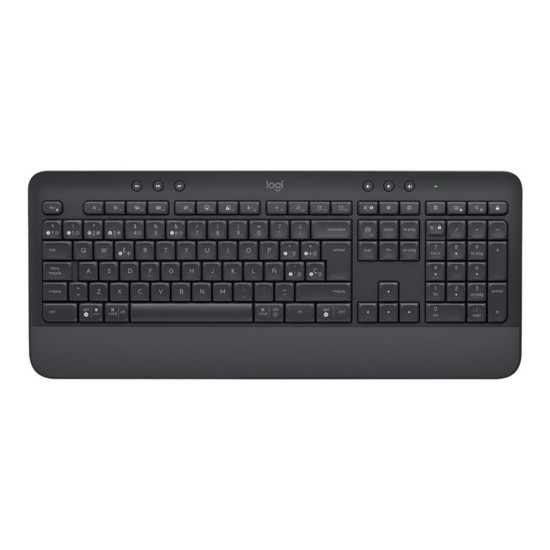 Teclado logitech signature k650 wireless inalambrico grafito