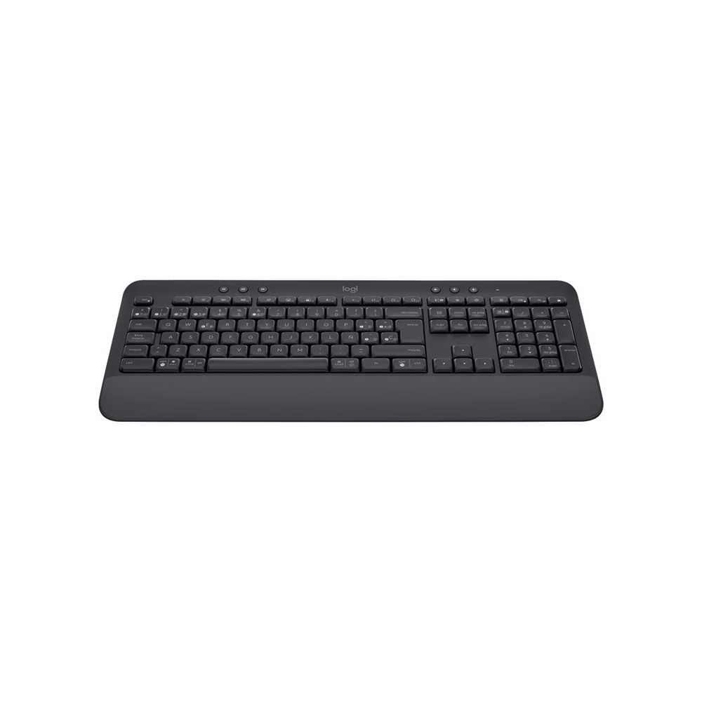 Teclado logitech signature k650 wireless inalambrico grafito