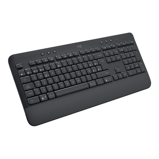 Teclado logitech signature k650 wireless inalambrico grafito
