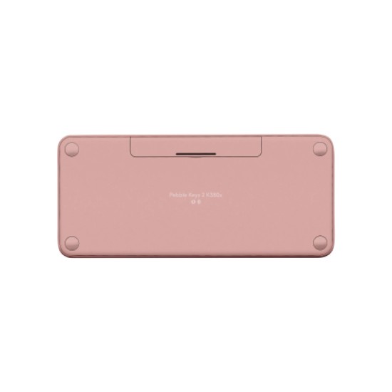 Teclado logitech pebble keys 2 k380s inalambrico rosa