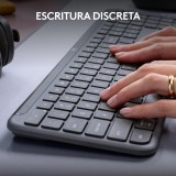 Teclado logitech k950 inalambrico negro
