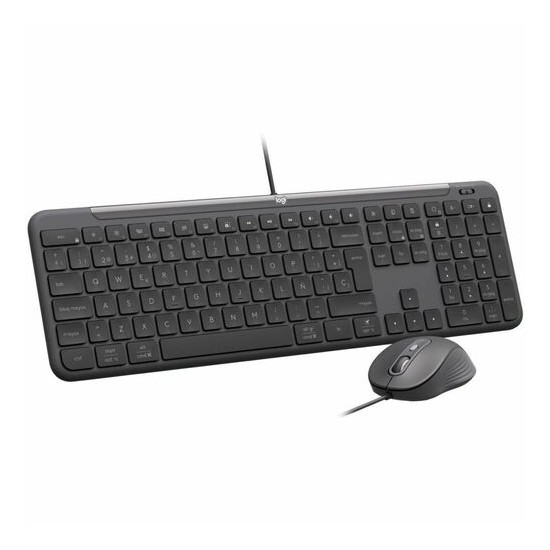 Teclado + raton logitech mk620 negro