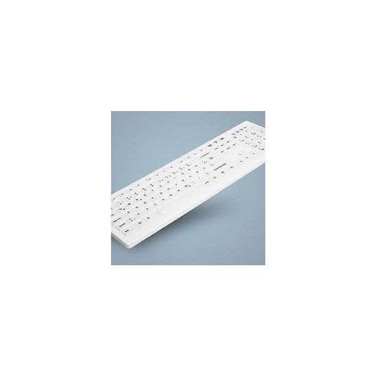 Teclado active key ak - c8100f - uvs - w - sp blanco ip68