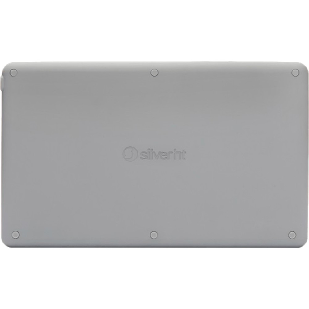 Teclado inalambrico universal silver ht bluetooth dark grey -  english layout