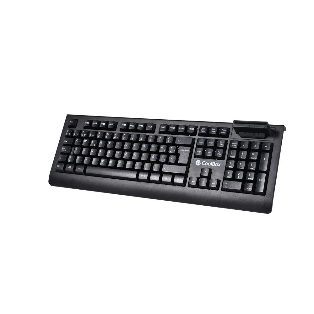 Teclado coolbox con lector dniie 4.0 coo - tec04dni